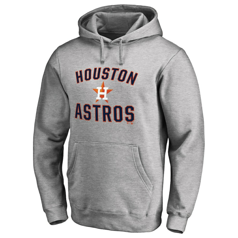 Houston Astros Victory Arch Pullover Hoodie - Ash Hoodies