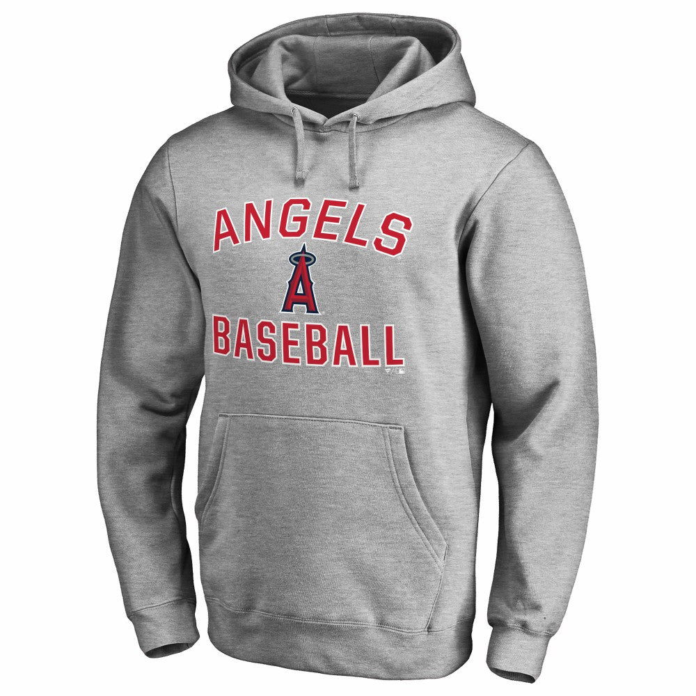Los Angeles Angels Victory Arch Pullover Hoodie - Ash Hoodies
