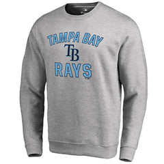 Tampa Bay Rays Victory Arch Pullover Sweatshirt - Ash Pullover