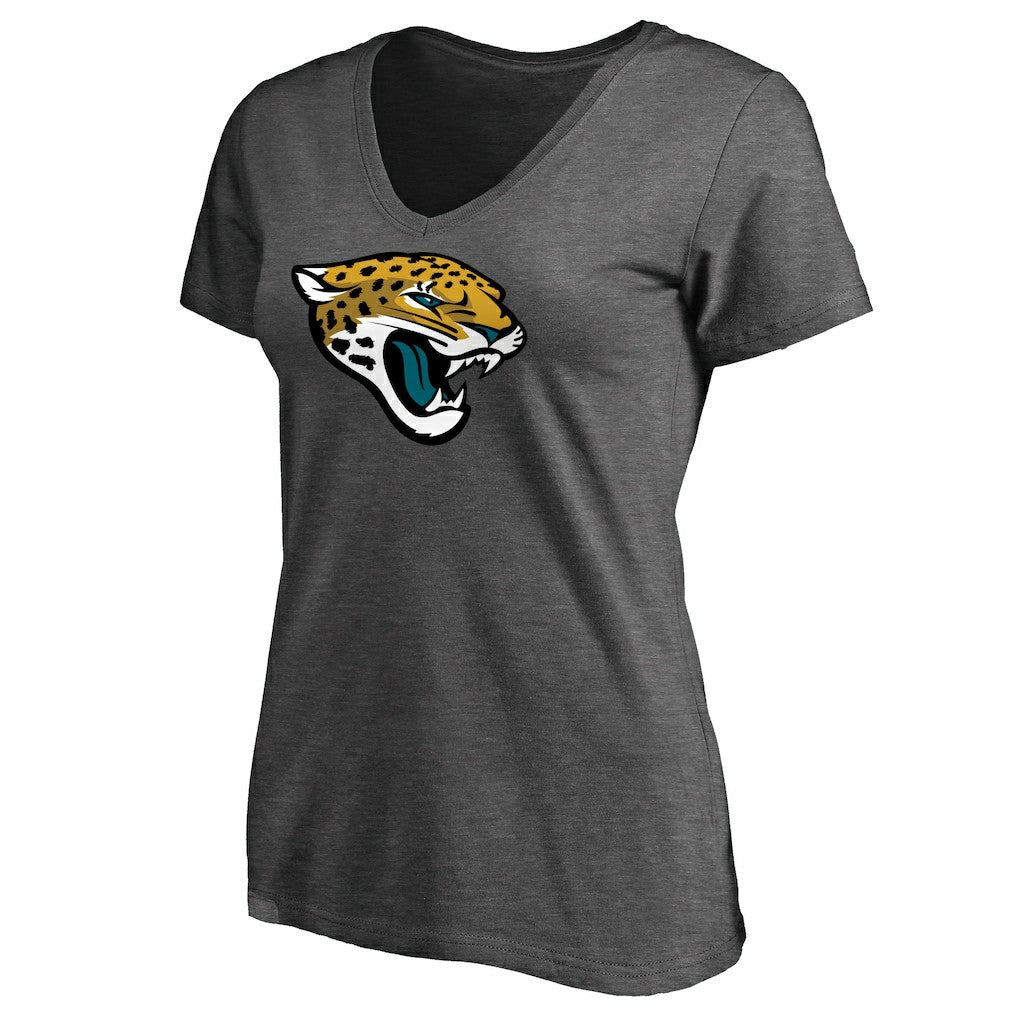 Jacksonville Jaguars Women's Team Logo T-Shirt Heathered Gray