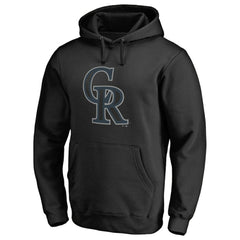 Colorado Rockies Taylor Pullover Hoodie - Black Hoodies