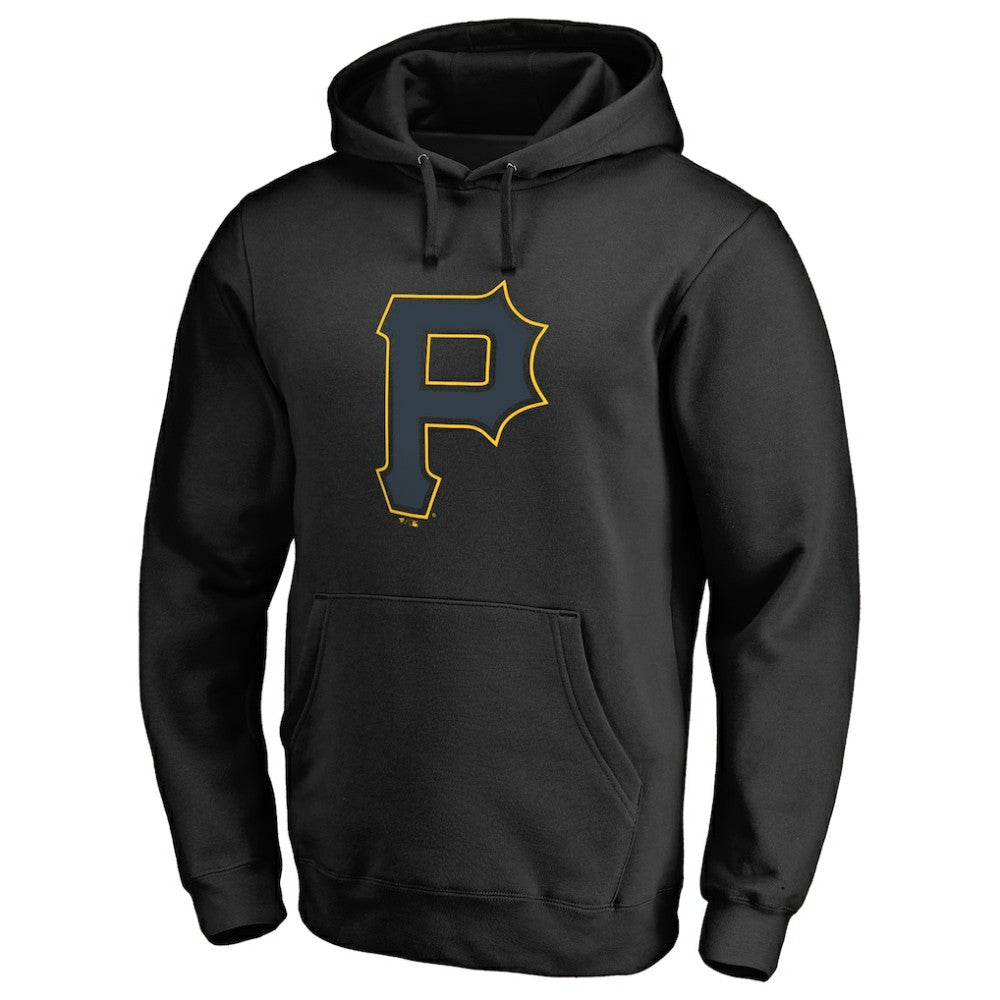 Pittsburgh Pirates Taylor Pullover Hoodie - Black Hoodies