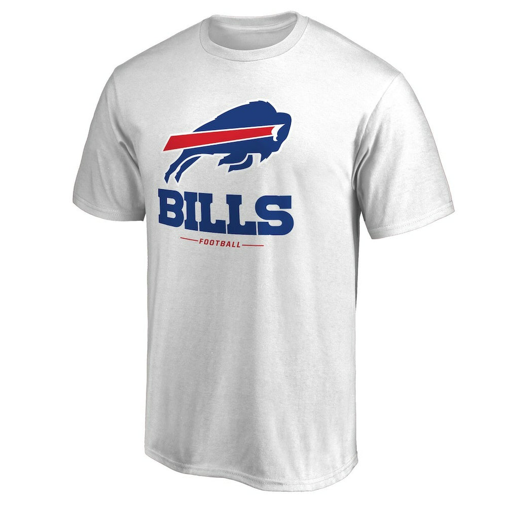 Buffalo Bills Team Lockup 2 T-Shirt White