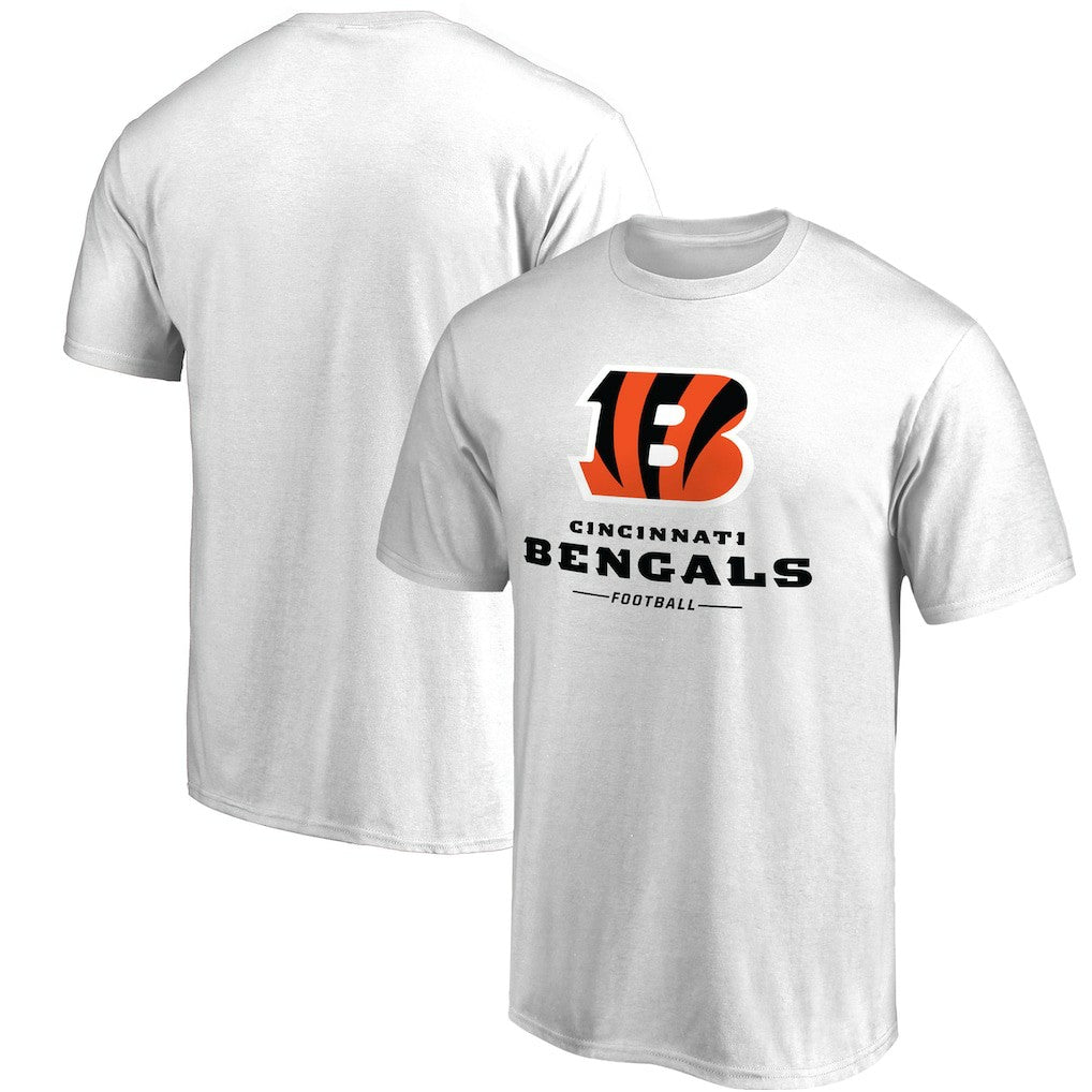 Cincinnati Bengals Team Lockup T-Shirt White