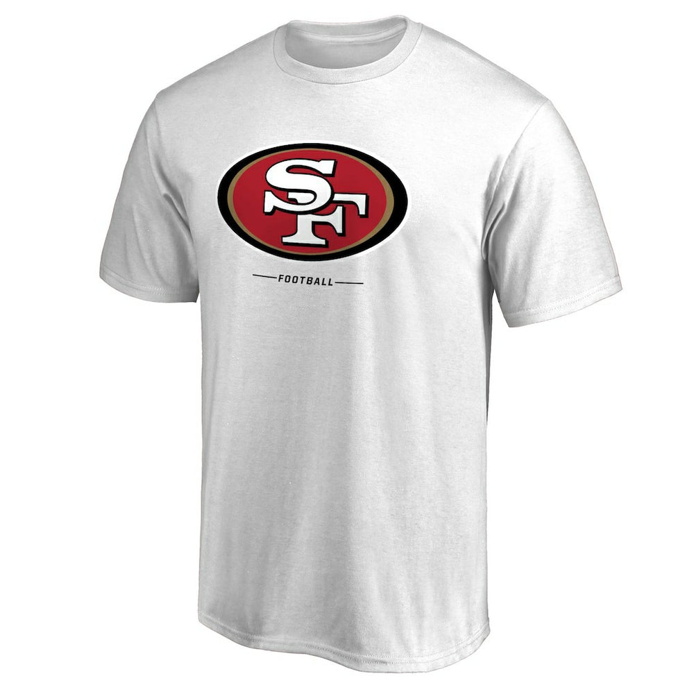San Francisco 49ers Team Lockup 2 T-Shirt White