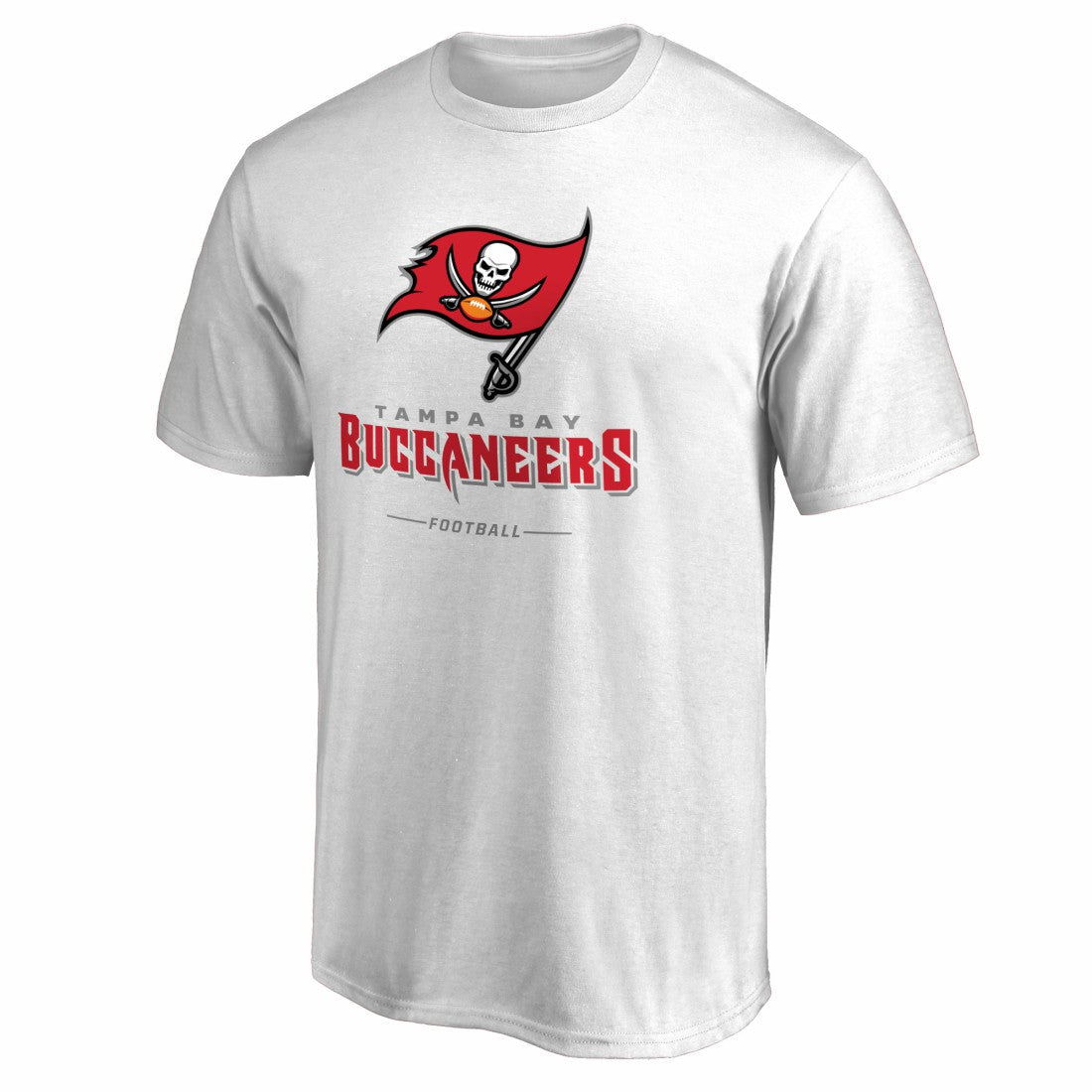Tampa Bay Buccaneers Team Lockup T-Shirt White
