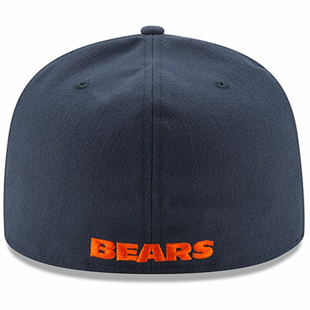 Chicago Bears New Era Omaha 59FIFTY Fitted Hat Navy