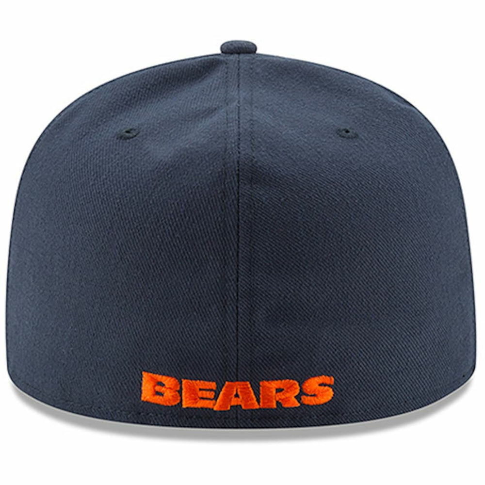 Chicago Bears New Era Omaha 59FIFTY Fitted Hat Navy