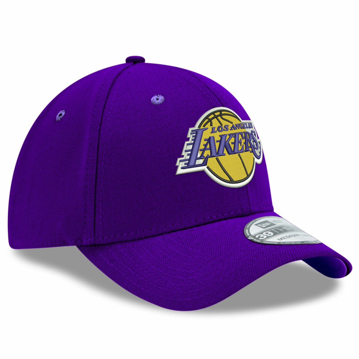 Los Angeles Lakers Team Classic 39THIRTY Flex Hat Purple