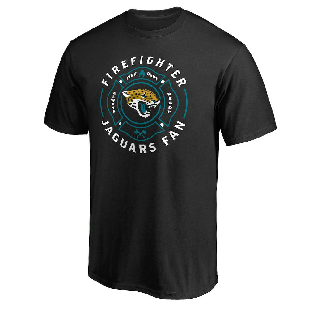 Jacksonville Jaguars Black Firefighter T-Shirt