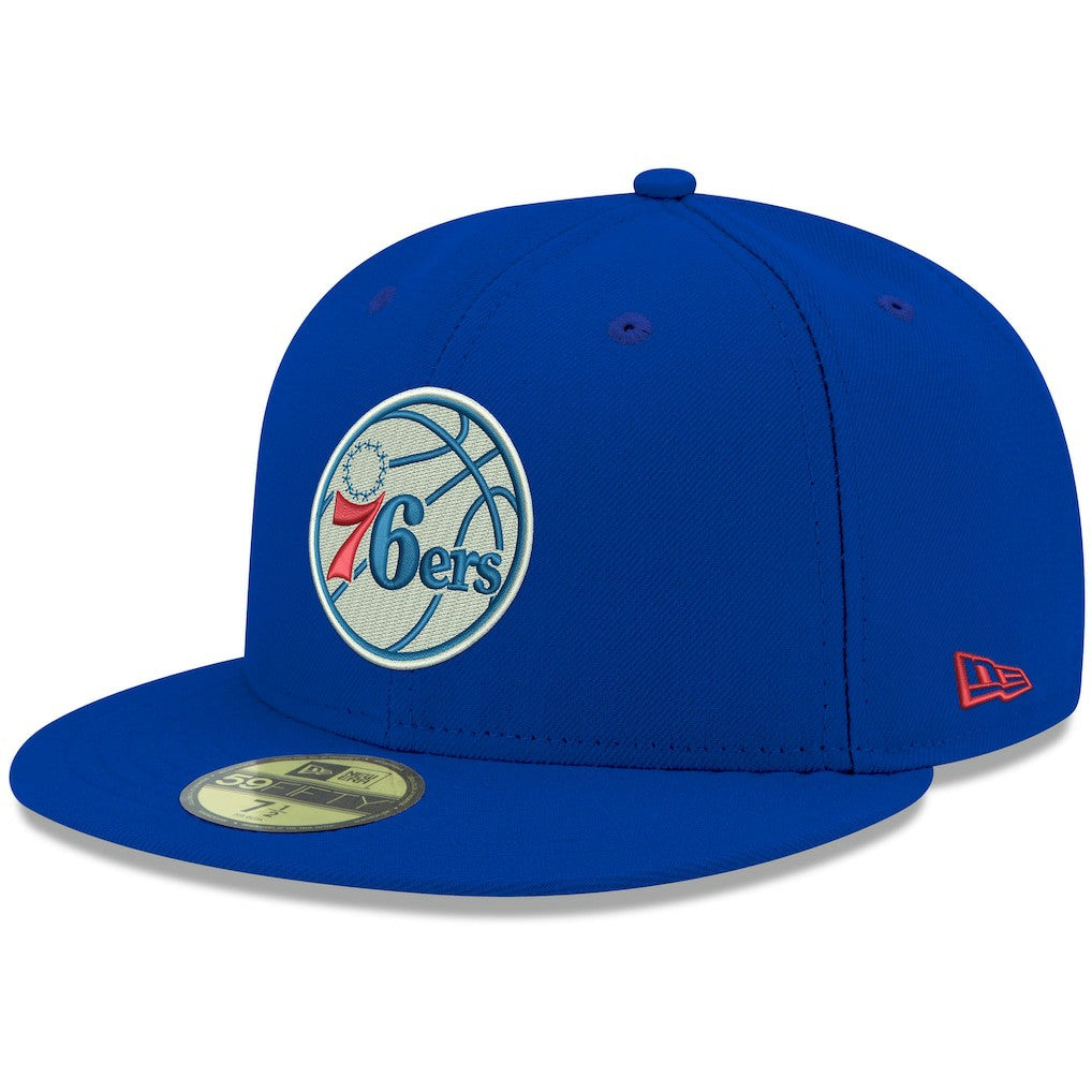 Philadelphia 76ers Team Color 59FIFTY Fitted Hat Royal
