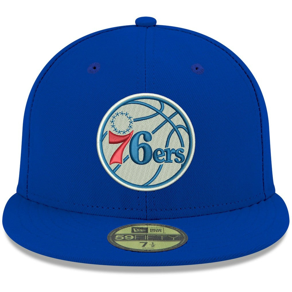 Philadelphia 76ers Team Color 59FIFTY Fitted Hat Royal