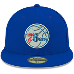 Philadelphia 76ers Team Color 59FIFTY Fitted Hat Royal