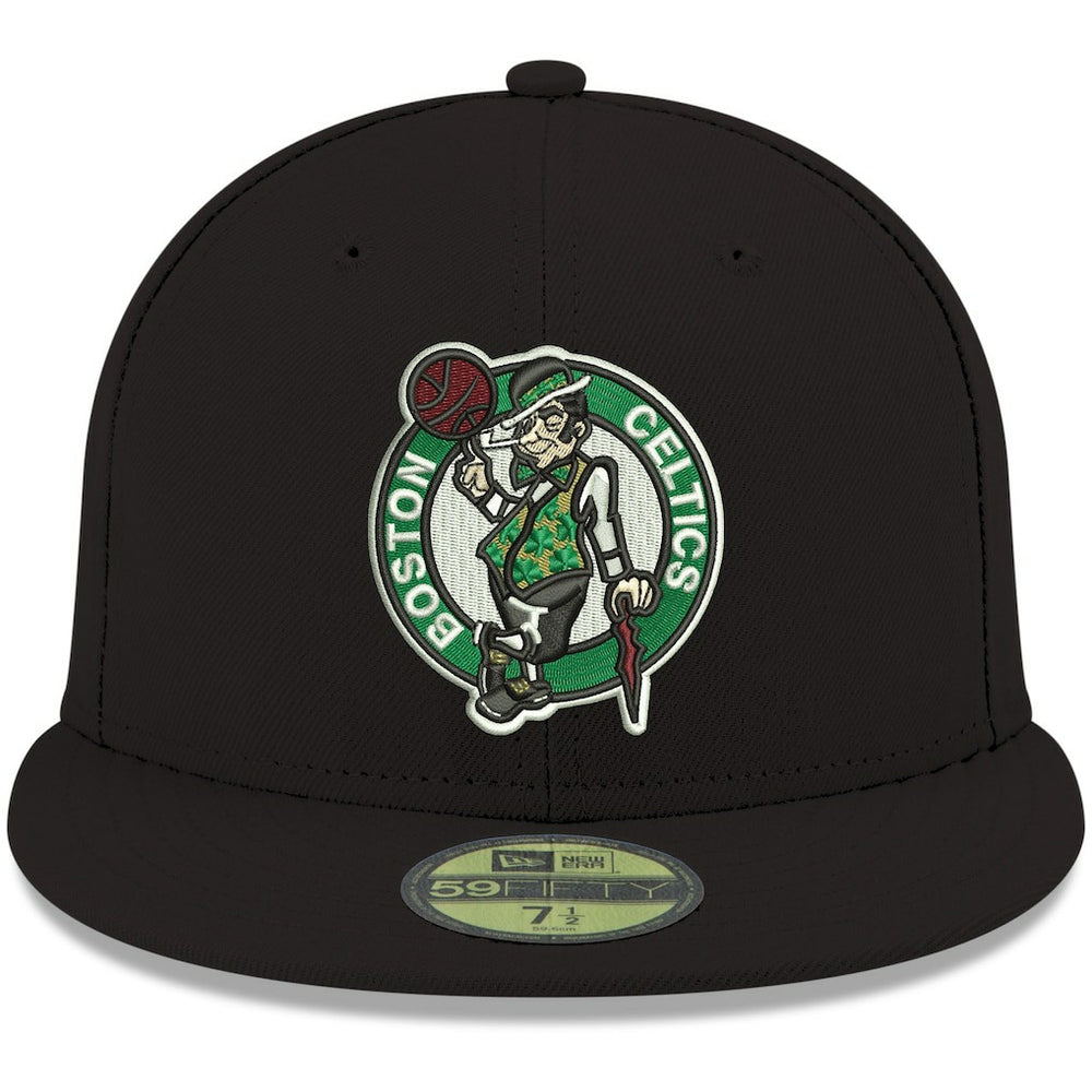 Boston Celtics Team Color 59FIFTY Fitted Hat Black