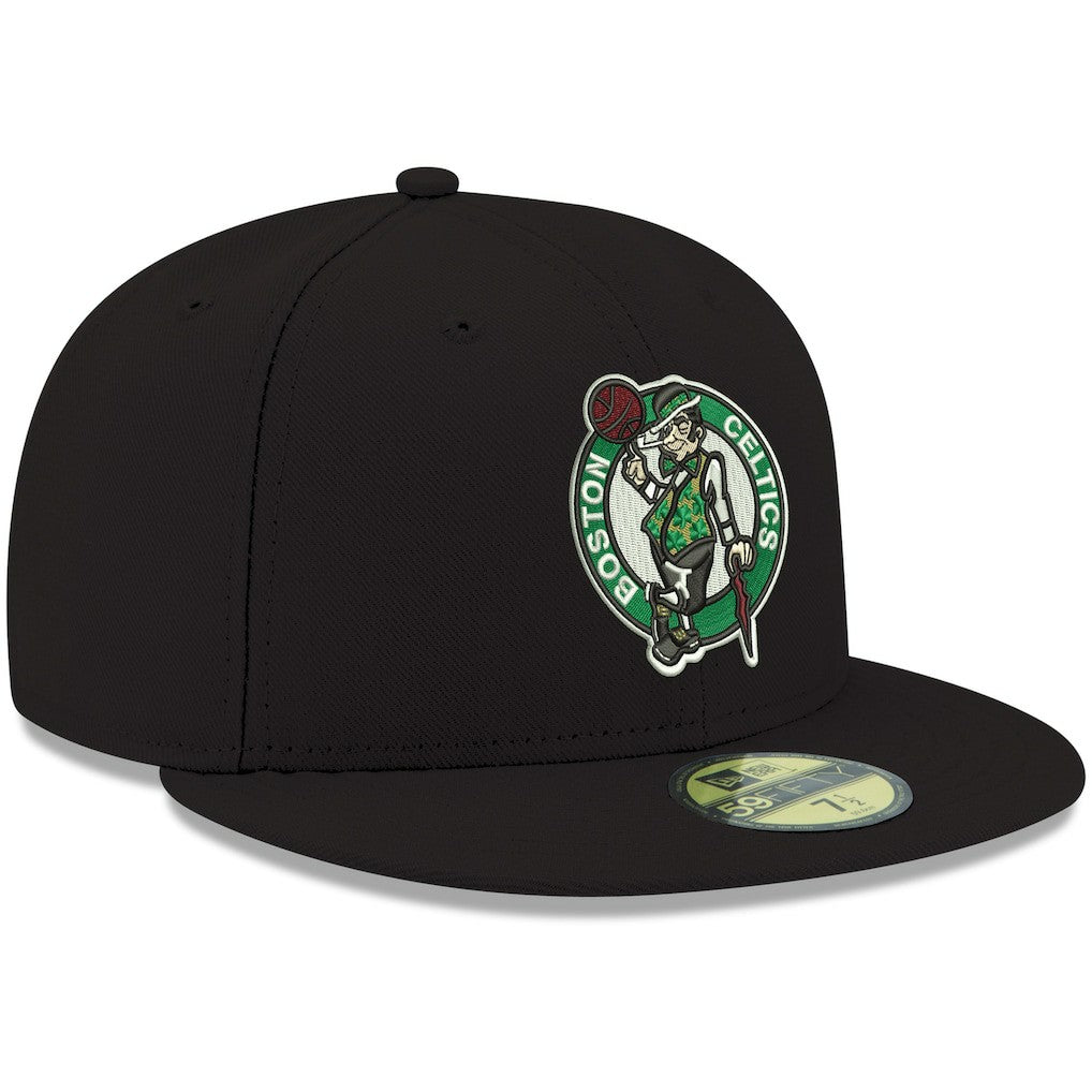 Boston Celtics Team Color 59FIFTY Fitted Hat Black