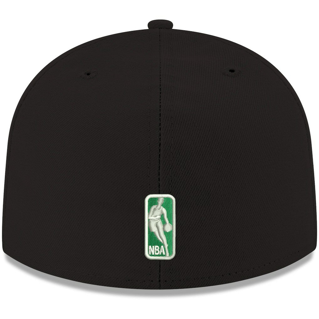 Boston Celtics Team Color 59FIFTY Fitted Hat Black