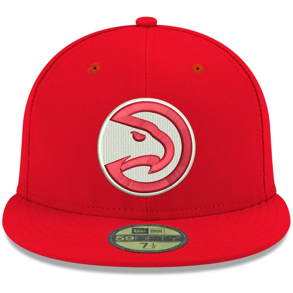 Atlanta Hawks Team Color 59FIFTY Fitted Hat Red