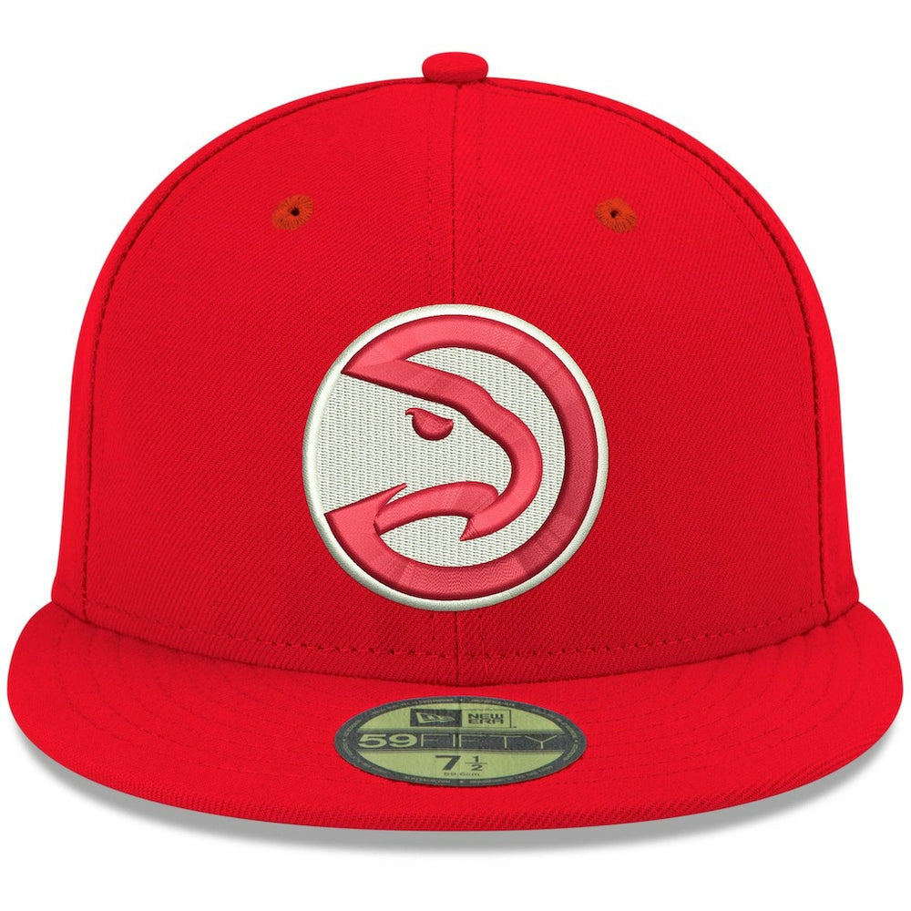 Atlanta Hawks Team Color 59FIFTY Fitted Hat Red