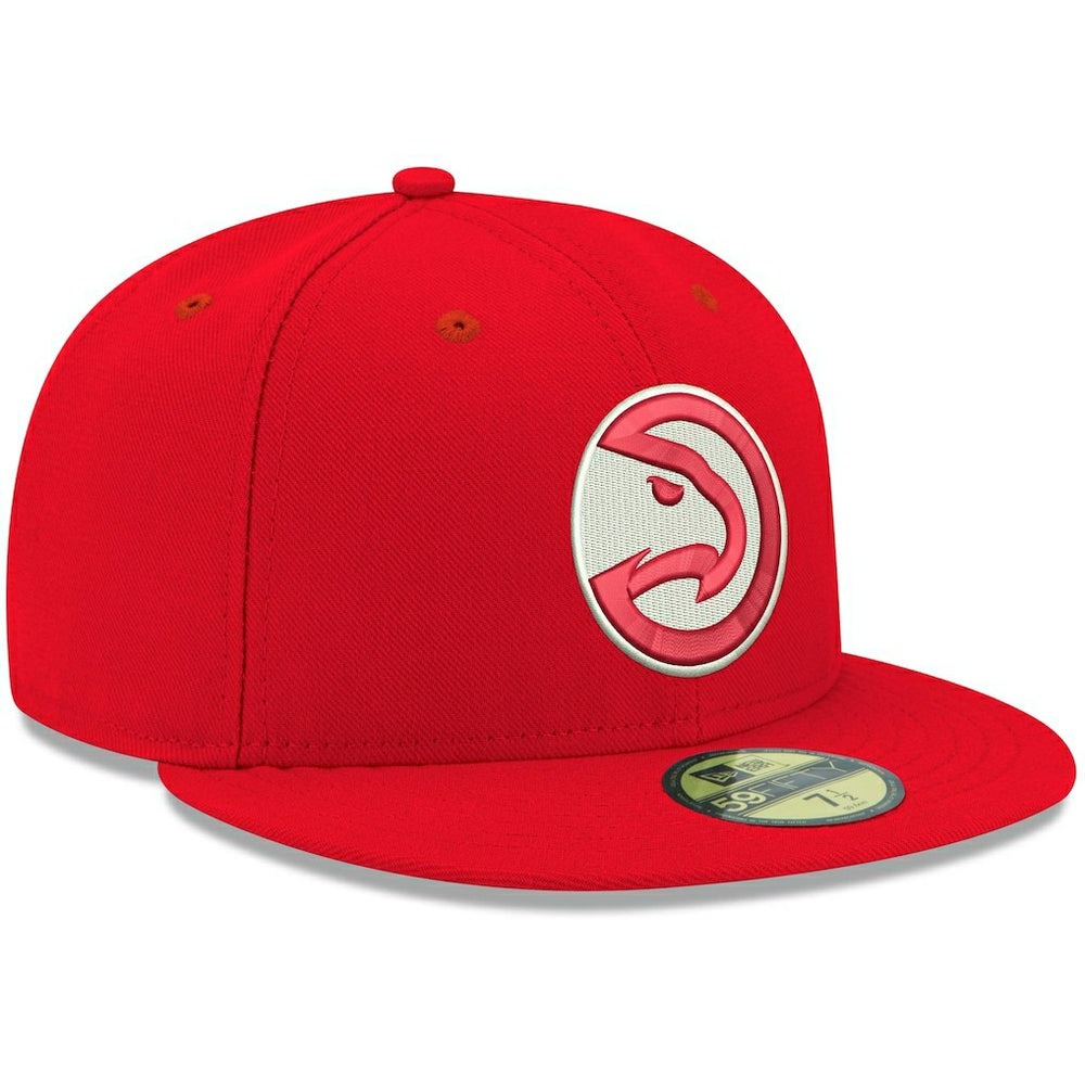 Atlanta Hawks Team Color 59FIFTY Fitted Hat Red