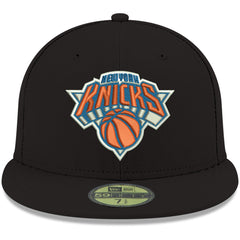 New York Knicks Team Color 59FIFTY Fitted Hat Black