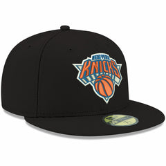 New York Knicks Team Color 59FIFTY Fitted Hat Black