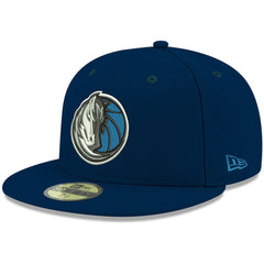 Dallas Mavericks Team Color 59FIFTY Fitted Hat Navy