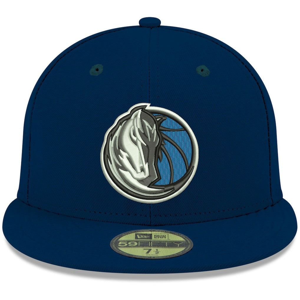 Dallas Mavericks Team Color 59FIFTY Fitted Hat Navy