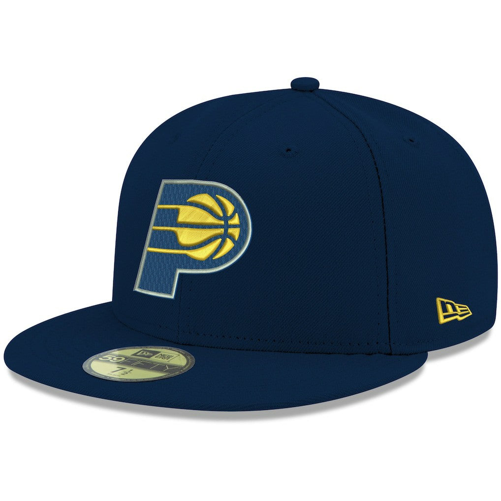 Indiana Pacers Team Color 59FIFTY Fitted Hat Navy