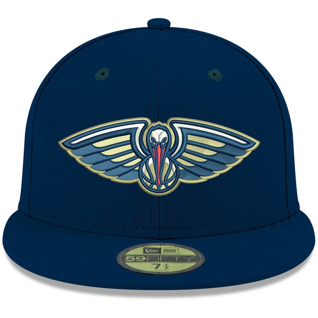 New Orleans Pelicans Team Color 59FIFTY Fitted Hat Navy