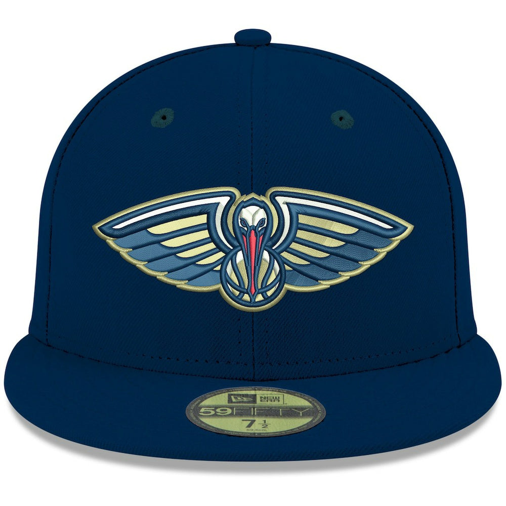 New Orleans Pelicans Team Color 59FIFTY Fitted Hat Navy
