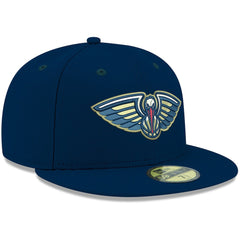 New Orleans Pelicans Team Color 59FIFTY Fitted Hat Navy
