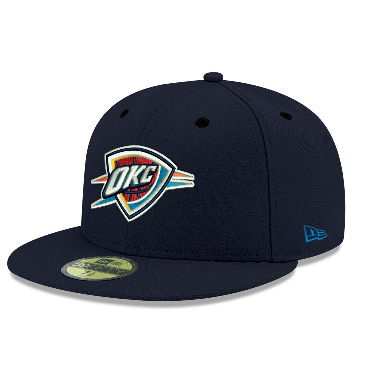 Oklahoma City Thunder Team Color 59FIFTY Fitted Hat Navy