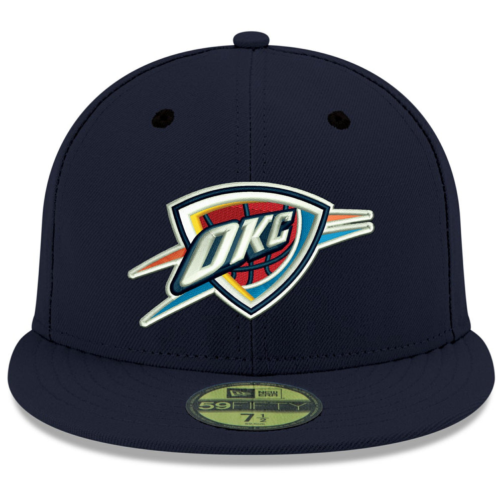 Oklahoma City Thunder Team Color 59FIFTY Fitted Hat Navy