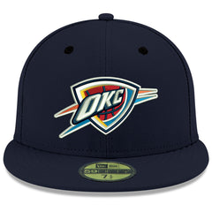 Oklahoma City Thunder Team Color 59FIFTY Fitted Hat Navy