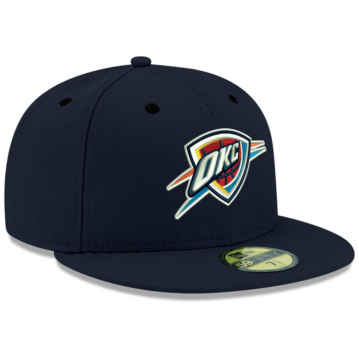 Oklahoma City Thunder Team Color 59FIFTY Fitted Hat Navy
