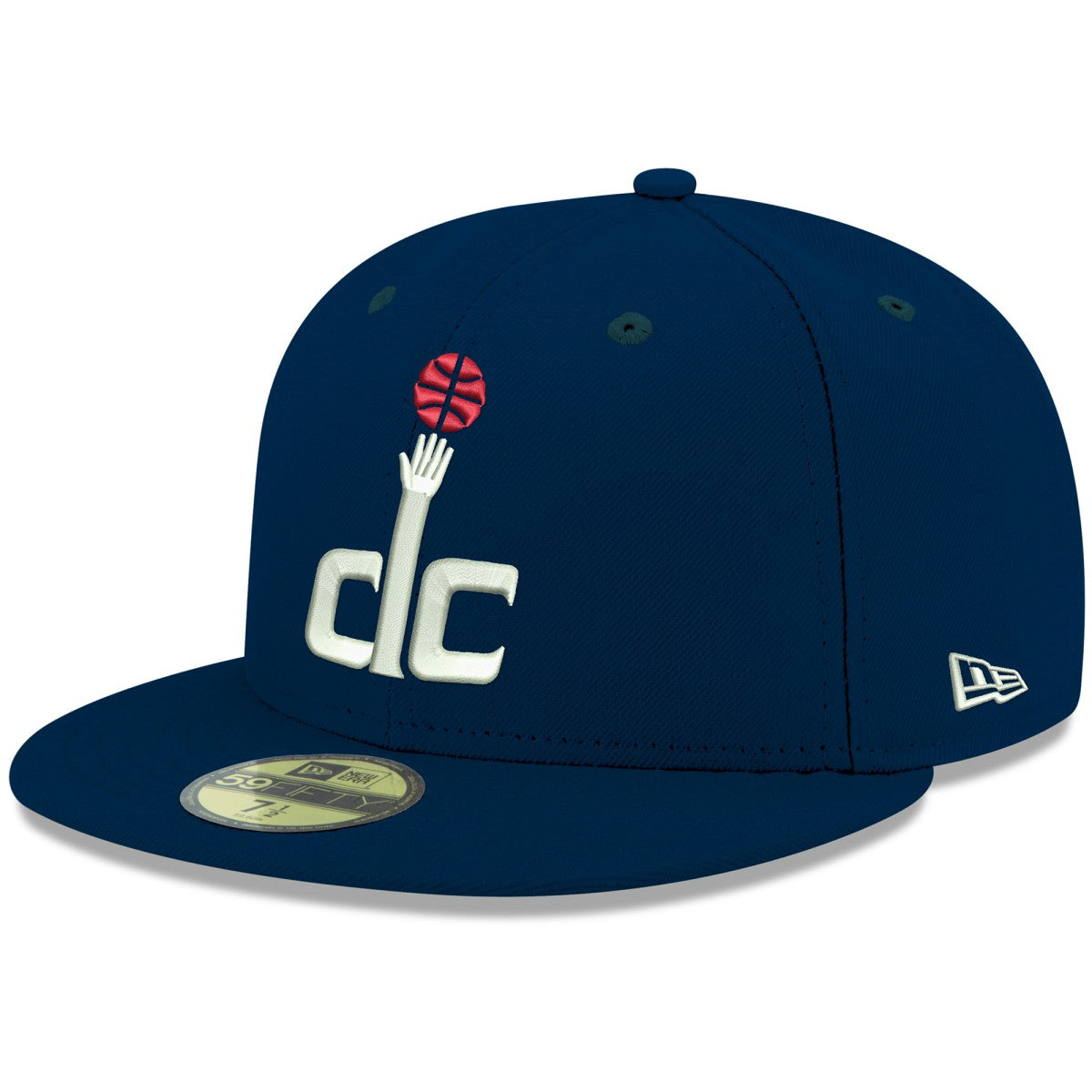 Washington Wizards Team Color 59FIFTY Fitted Hat Navy
