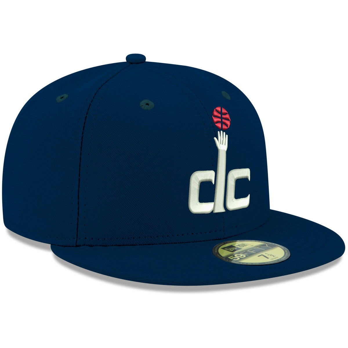 Washington Wizards Team Color 59FIFTY Fitted Hat Navy