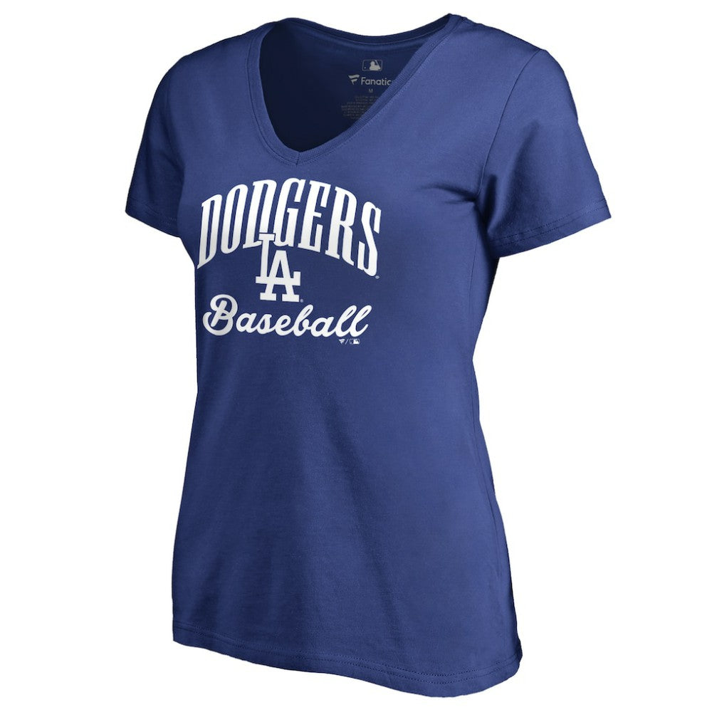Los Angeles Dodgers Women's Victory Script T-Shirt - Royal T-shirts