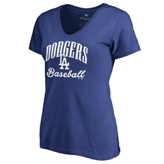 Los Angeles Dodgers Women's Victory Script T-Shirt - Royal T-shirts
