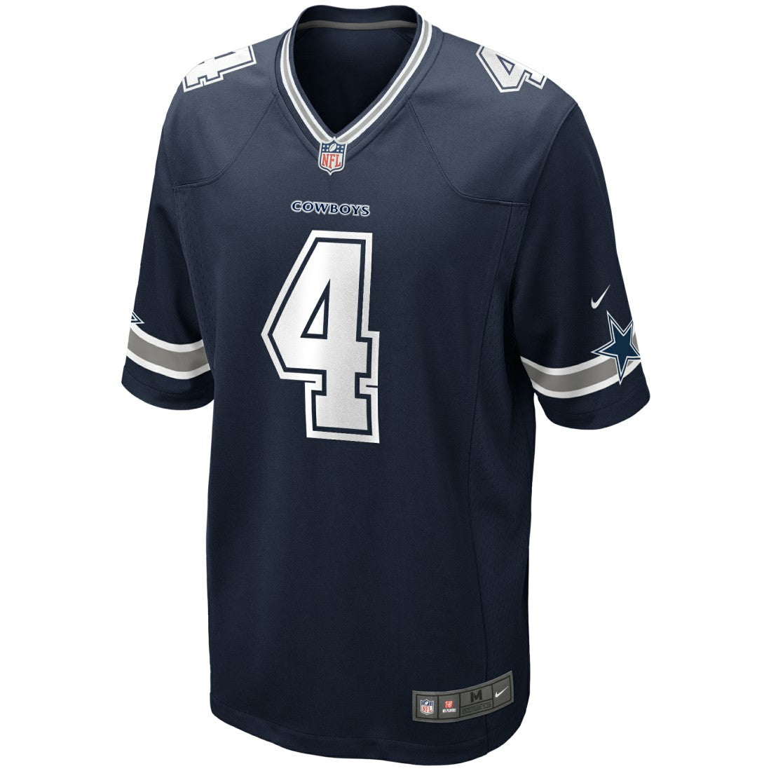 Dak Prescott Dallas Cowboys Youth Game Jersey Navy