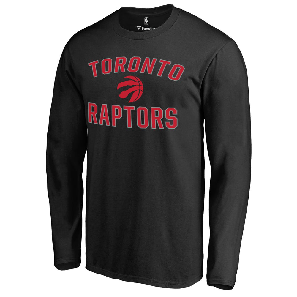 Toronto Raptors Victory Arch Long Sleeve T-Shirt Black