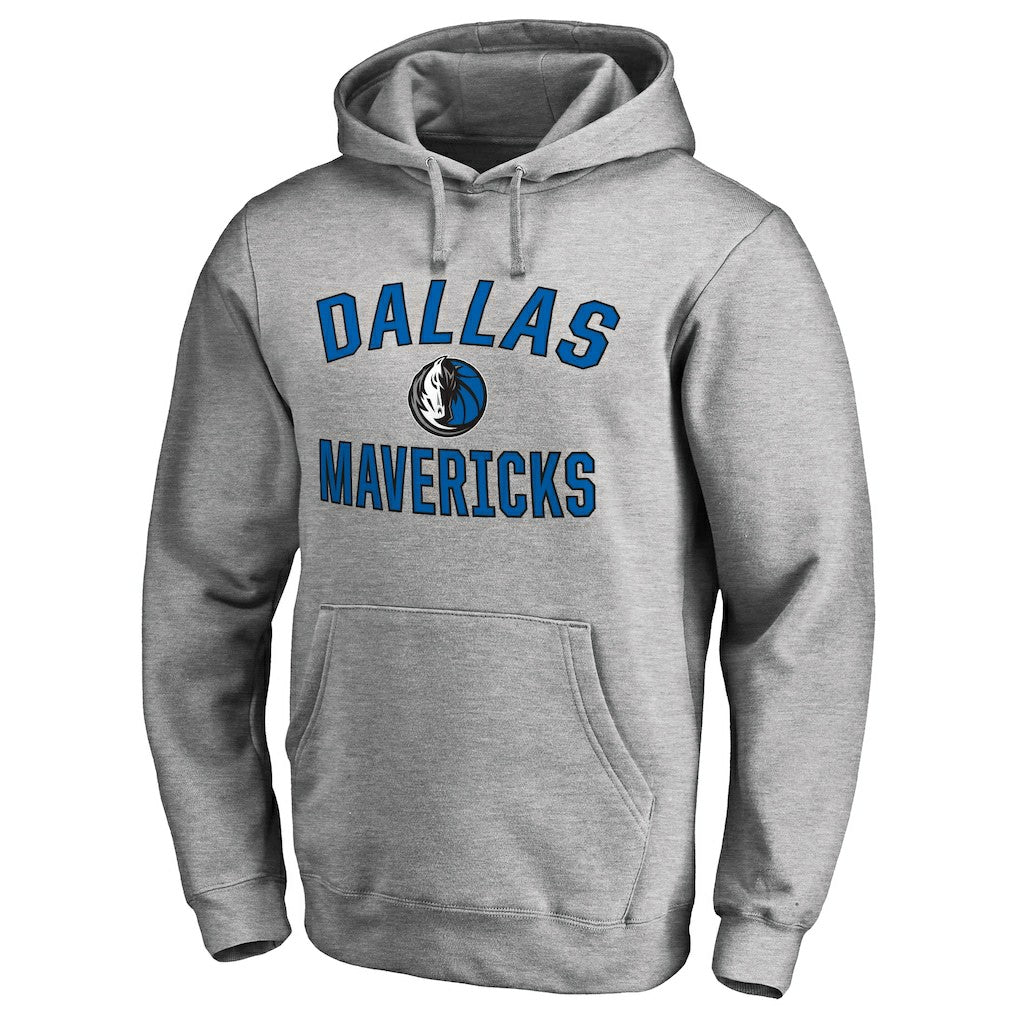 Dallas Mavericks Victory Arch Pullover Hoodie Ash