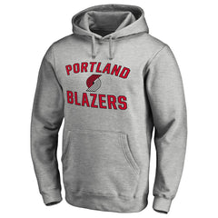 Portland Trail Blazers Victory Arch Pullover Hoodie Ash