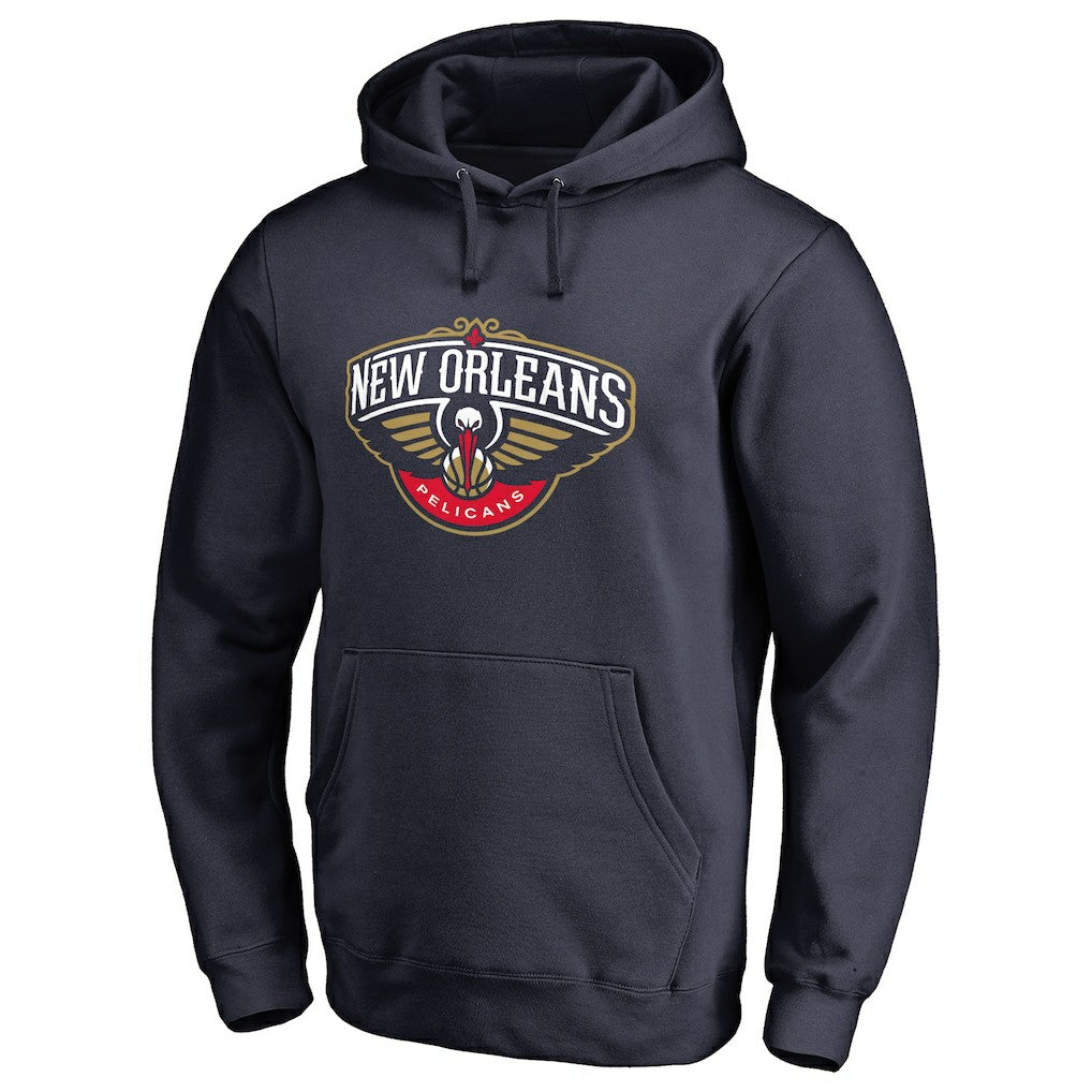 New Orleans Pelicans Primary Logo Pullover Hoodie Navy