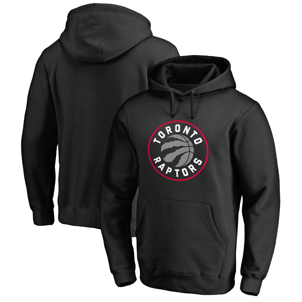 Toronto Raptors Primary Logo Pullover Hoodie Black