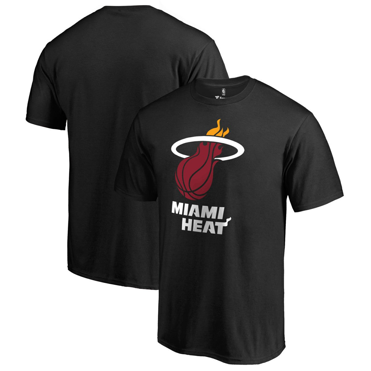 Miami Heat Primary Logo T-Shirt Black