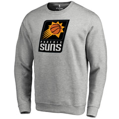 Phoenix Suns Primary Logo Sweatshirt Heathered Gray