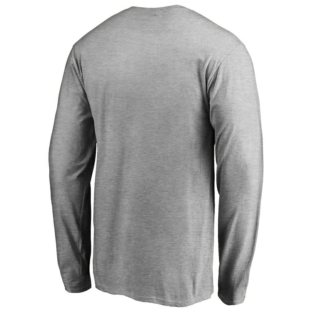 Boston Celtics Primary Logo Long Sleeve T-Shirt Heather Gray