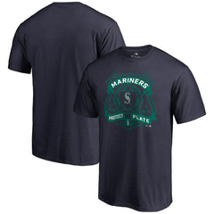 Seattle Mariners Police Badge T-Shirt - Navy T-shirts