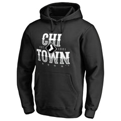Chicago White Sox Chi Town Hometown Pullover Hoodie - Black Hoodies